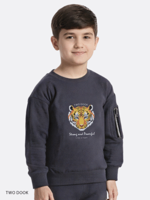 بلوز تودوک پسرانه مدل ببر - کد 6142