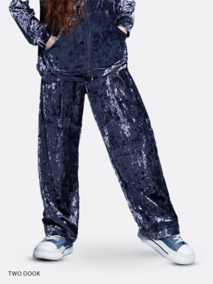 شلوار تودوک دخترانه مدل مخمل - کد 6410