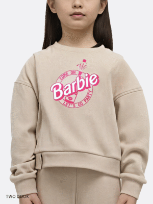 بلوز تودوک دخترانه مدل باربی - کد 6429