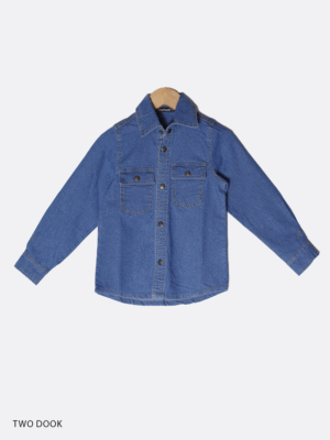 شومیز تودوک پسرانه مدل جین - کد 6501